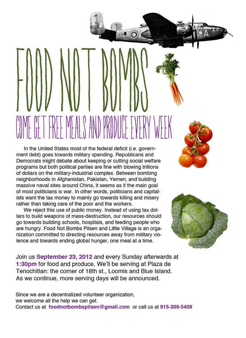Food Not Bombs Pilsen – Image 2 of 5